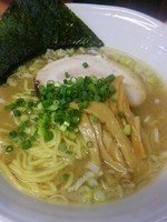 「塩ラーメン720円」@麺うら裏の写真