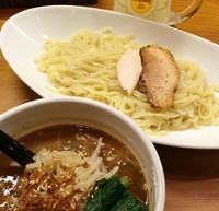 「鶏白湯味噌つけ麺880円ハイボール320円」@三代目麺処 「まるは」極 船橋店の写真
