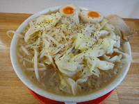 「柳路らーめん・野菜普通・ニンニク入り」@麺屋 柳路の写真