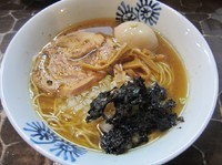 「限定　さんま煮干蕎麦（８００円）」@特級鶏蕎麦 龍介の写真