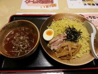 「しょうゆつけ麺・・680円」@大熊食堂の写真