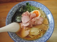 「煮干そば（白醤油）」@中華そば よしかわの写真