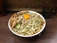 「小ぶた＋汁なし」@ラーメン二郎 横浜関内店の写真