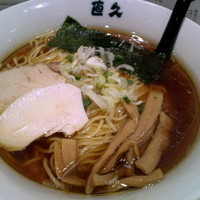 「創業百周年記念 純鶏醤油らーめん 100円」@麺処直久 新橋店の写真