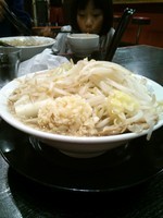 「特製ラーメン(ニンニク)」@麺屋けんしんの写真