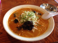 「味噌ラーメン※40倍（大盛り）800円＋100円 【外税表示】」@オロチョンラーメン彩光の写真