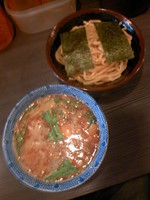 「つけ麺（並盛）８５０円」@めん屋 桔梗 坂町店の写真