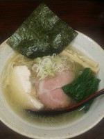 「鶏清湯 塩らーめん」@麺屋 味翔の写真