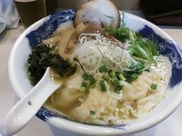 「【10食限定】海老ワンタン麺830円＋ビール＋etc」@麺屋 扇 SENの写真