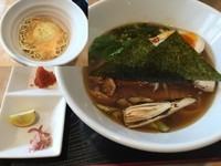 「秋味2014シオユ 850円 + ベジ玉 160円」@麺や 蒼 AOIの写真
