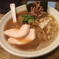 「烏賊干し鶏白湯そば ¥800」@新橋 纏の写真