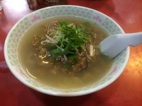 「三崎まぐろラーメン」@牡丹の写真