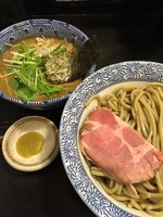 「【期間限定】濃厚鶏つけそば（中）￥850」@狼煙 〜NOROSHI〜の写真