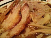 「豚とろ炙り焼きらーめん」@かごしまら～めん我流風 天文館本店の写真