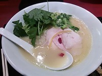 「鶏白湯ＳＯＢＡ」@銀座 篝 ラゾーナ川崎プラザ店の写真