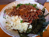 「台湾混蕎麦（ファンシァオ・ニンニク）¥800」@豚星。の写真