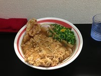 「揚チキン麺」@自家製麺SHINの写真