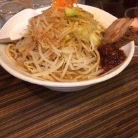 「男山ラーメン　￥680　大盛　ニンニク」@縄麺 男山の写真