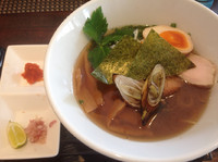 「【限定】2014秋味シオユ850円」@麺や 蒼 AOIの写真