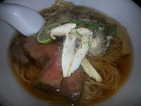 「【限定】香り松茸麺」@麺処 夏海の写真