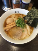 「特醤油ラーメンあっさり煮干し950円」@麺's きた森の写真