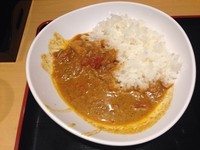 「自家製インドカレー」@よもだそば 日本橋店の写真