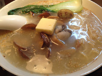 「あさりらぁめん」@山本さん家 宿郷店の写真