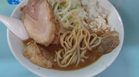 「ラーメン700円＋豚増し（2枚）１５０円」@らーめん☆王子の写真
