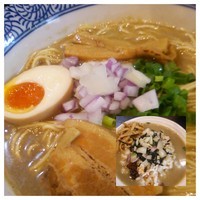「濃恋にぼしそば800円」@麺処 ほん田 nijiの写真