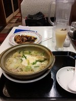 「鍋焼きラーメン」@餃子の王将 石川町店の写真