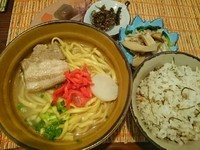 「沖縄そばセット ￥800」@沖縄ダイニング あしびや～の写真