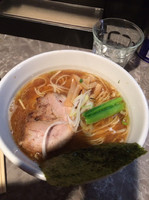 「中華そば700円＋ミニ角煮丼150円」@製麺raboの写真