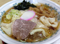 「冷やしワンタンメン」@栄屋分店の写真