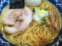「味玉塩ラーメン(大盛)」@ラーメン専門 くぼ田の写真