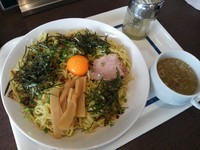 「無奏焼き油そば（塩）　麺Ｗ：無料クーポン」@無奏天生の写真