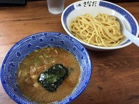 「つけめん（８００円）並盛麺量２５０ｇ・冷盛り」@つけめん さなだの写真