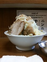 「ラーメン(麺カタメ、全増し)」@ラーメンの店 どでん 北浦和店の写真