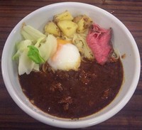「「パイトギス」 ビーフシチュー和え麺：900円」@百麺 中目黒店の写真