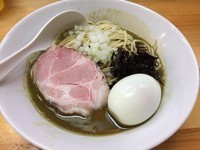 「特濃煮干ソバ 黒 味玉」@煮干中華ソバ イチカワの写真