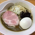 特濃煮干ソバ 黒 味玉
