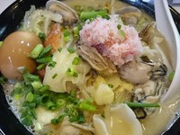 「【限定】海鮮チャンポン＋味玉（トッピング券使用）＝￥830」@麺屋 扇 SENの写真