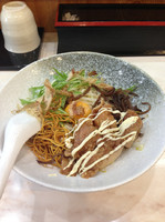 「汁なし煮込みそば」@らぁめん雅知の写真