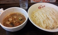 「つけ麺 大盛 鶏油」@つけめん桜桃の写真