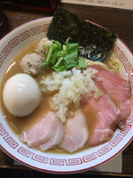 「特製鶏白湯煮干しラーメン950円」@らぁめん小池の写真