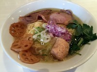 「塩そば（８００円）」@麺や 彩～iro～の写真