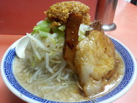 「【獅子ふじ麺(中盛・250g・叉焼3枚)780円】→600円」@獅子王の写真