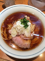 「醤油煮干そば650円」@柴崎亭の写真