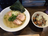 「塩ラーメンセット」@塩ラーメン あす流の写真
