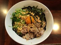 「釜玉まぜそば」@三代目 溝口屋の写真