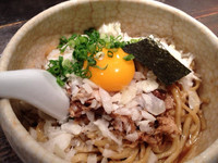 「和え豚そば  800円」@俺の空 池袋店の写真